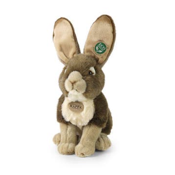 Rappa knuffel haas pluche zittend 3 van €23,99 voor €21,59, Kinderen en Baby's, Ophalen of Verzenden, Nieuw