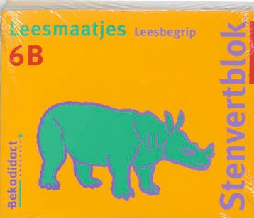 Stenvert Leesmaatjes 5 ex / 6B Groep 6 Begrijpend lezen /, Boeken, Verzenden, Gelezen, Henk Hokke