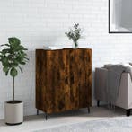 vidaXL Dressoir 69,5x34x90 cm bewerkt hout gerookt, Verzenden, Nieuw, 50 tot 100 cm, 25 tot 50 cm