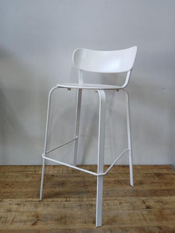 Lapalma Stil barkrukken (2st.), wit, 37 x 42 x 77 cm, Ophalen, Nieuw in verpakking