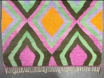 Azilal - Berber - Kelim - 304 cm - 210 cm - Oorspronkelijk, Nieuw