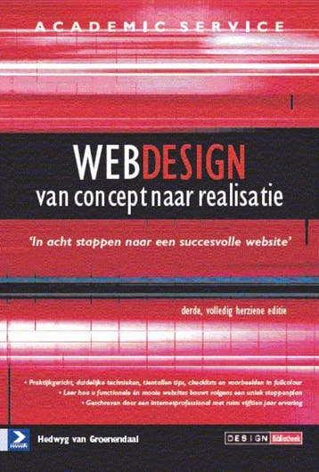 Webdesign 9789012581370, Boeken, Verzenden, Zo goed als nieuw