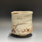 Shino Ware - Seiun Kawamoto - Chawan - Cilindrische
