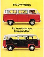 1977 VOLKSWAGEN TRANSPORTER T2 BROCHURE ENGELS (US), Nieuw, Volkswagen, Author