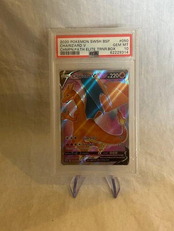 Pokémon Graded card - Charizard V 50 - PSA 10, Nieuw