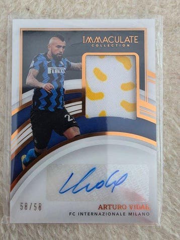 2022/23 Panini Immaculate Collection Arturo Vidal 58/58, Nieuw