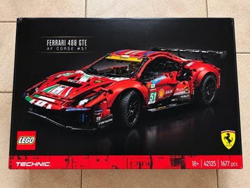 Lego Stenen - Ferrari 488 GTE 42125, Nieuw