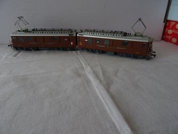 HAG H0 - 241 - Elektrische locomotief (1) - Dubbele, Nieuw