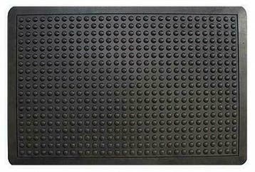 Loseta de caucho EPDM capa superior - 50 x 50 cm - 45 mm - Rojo