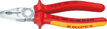 Knipex-Kombinatietang 160mm VDE-Getest Tot 1000V, Verzenden, Nieuw