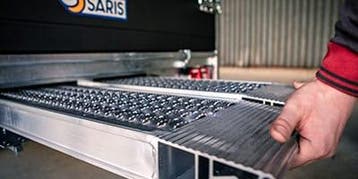 Saris Saris Safety oprijplaat alu. 2,5 m - 1400 kg per stuk, Ophalen of Verzenden, Nieuw