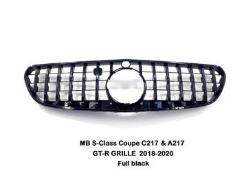 Grille S-Klasse Coupe C217 Cabrio A217 | GT-R Style 18-20, Voor, Mercedes-Benz, Nieuw, Ophalen of Verzenden