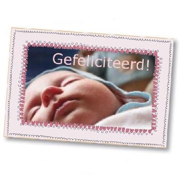 Eetbare fotoprint op Brilliancesheet A4 Rechthoek, Verzenden, Nieuw
