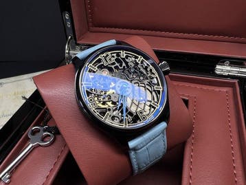 Louis Berset - Swiss Handmade - Skeleton - L004387 - Heren -, Nieuw