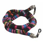 Fako Bijoux - Brillenkoord - Boho - 6mm - 70cm - Zwart, Verzenden, Nieuw