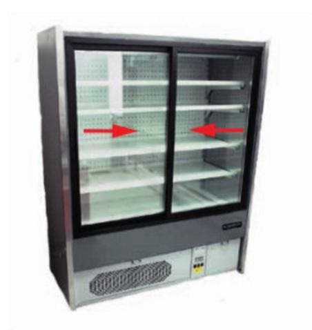 Wandkoelmeubel Zelfbediening | Geforceerd | Automatische..., Zakelijke goederen, Horeca | Keukenapparatuur, Verzenden