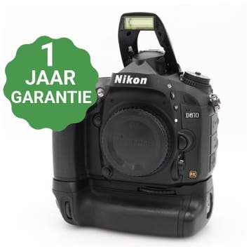 Digitale fotocamera  Nikon D610  + MB-D14 batterygrip, Verzenden, Gebruikt, Nikon