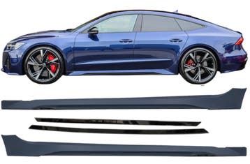 Side Skirts | geschikt voor Audi A7 C8 | 2019+ | RS7-look |, Verzenden, Nieuw, Audi