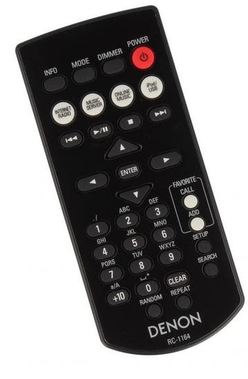 Afstandsbediening Denon dnp-f109 rc-1164, Audio, Tv en Foto, Ophalen of Verzenden, Nieuw, Origineel