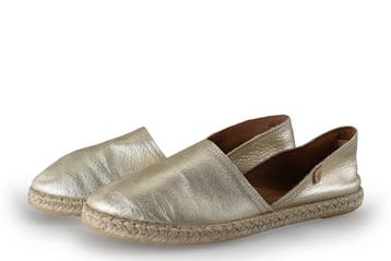 Verbenas Espadrilles in maat 38 Goud, Kleding | Dames, Overige kleuren, Verzenden, Verbenas, Gedragen