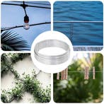 vidaXL Hek binddraad Zilver 80 m Warm verzinkte draad, Verzenden, Nieuw