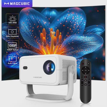 Magcubic L018 Draagbare Full HD Projector: Auto Focus, Andro, Verzenden, Nieuw
