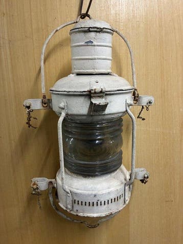 Anchor lamp - IJzer, Antiek en Kunst