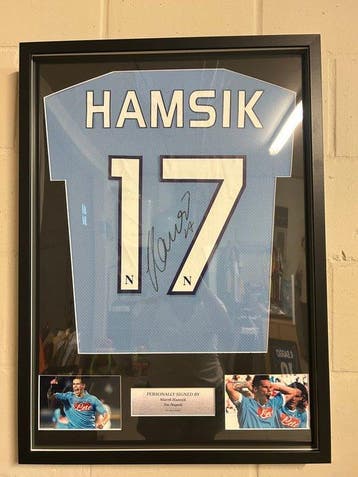 Napoli - Europese voetbal competitie - Hamsik - Sportshirt, Nieuw