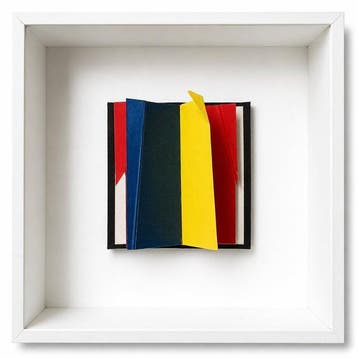 Grazia Varisco (1937) - Extra pagina - quadricromia, Antiek en Kunst