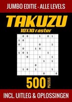 9789403702315 Takuzu 10x10 Raster - Jumbo Editie - Alle L..., Verzenden, Nieuw, Puzzelboek Shop