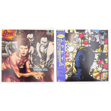 David Bowie - 2 x Japanese LPs | Diamond Dogs / Tonight -, Nieuw in verpakking
