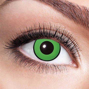 Kleurlenzen groen – maandlenzen, Verzenden, Nieuw, Feestartikel