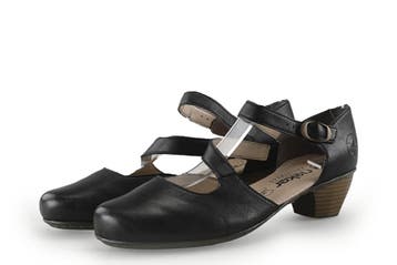 Rieker Pumps in maat 38 Zwart, Pumps, Verzenden, Zwart, Zo goed als nieuw
