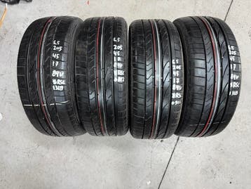 205/45/17 Bridgestone Potenza 6.5MM Zomerbanden, Ophalen, Gebruikt, 17 inch, 205 mm