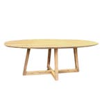 Tafel | Deens Ovaal | 190cm t/m 250cm | keuze uit 7 poten |, Huis en Inrichting, Tafels | Eettafels, 100 tot 150 cm, Teakhout