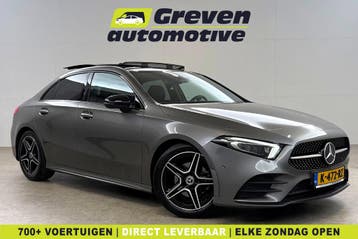 Mercedes-Benz A-Klasse 200 AMG | Pano | Sfeer | Virtual |, Automaat, Euro 6, Nieuw, Zilver of Grijs