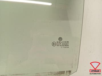 VW Passat B6 Sedan Ruit Raam Portier Links Achter Origineel!, Ophalen, Gebruikt, Volkswagen