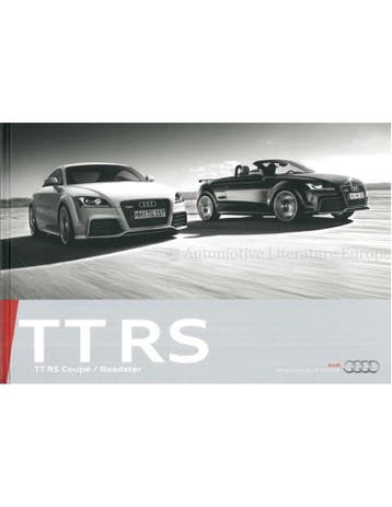 2009 AUDI TT RS HARDCOVER BROCHURE DUITS, Nieuw, Audi, Author
