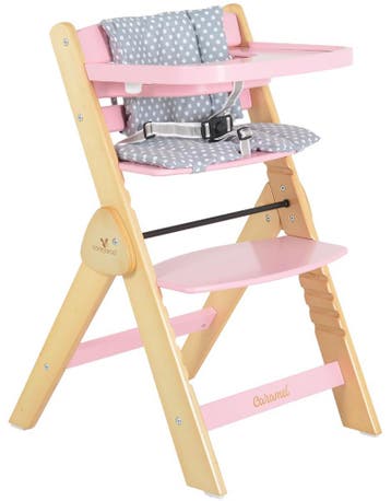 Cangaroo Caramel Pink 2-in-1 Meegroei Kinderstoel, Kinderen en Baby's, Kinderstoelen, Verzenden, Nieuw, Meegroeistoel