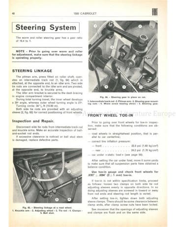 1963 FIAT 1500 CABRIOLET WERKPLAATSHANDBOEK ENGELS