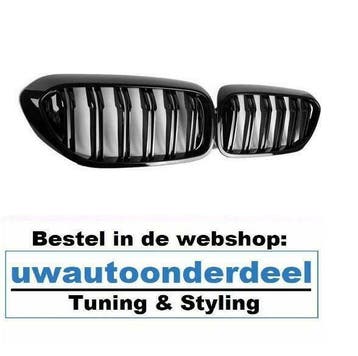 Bmw 5 Serie G30 G31 Grill Nieren Glans Zwart M5 Look, Auto-onderdelen, Verzenden, Nieuw, BMW