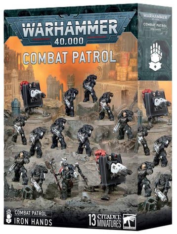 Combat Patrol Iron Hands (Warhammer 40.000 nieuw), Hobby en Vrije tijd, Wargaming, Ophalen of Verzenden, Nieuw