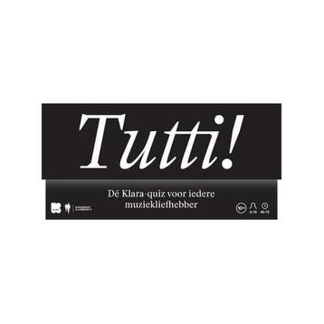 Tutti Een muzikaal gezelschapsspel, Verzenden, Nieuw