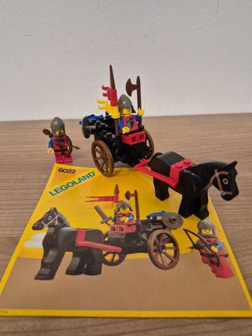Lego Set - 6022 - Castle - Horse Cart, Nieuw