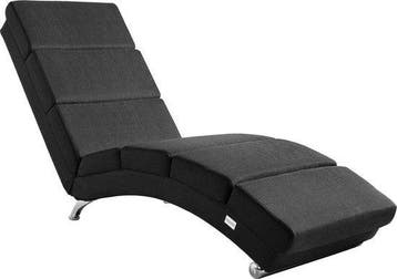 2dekans | Casaria Relaxfauteuil London - Ligstoel Lounge, Casaria, Ophalen of Verzenden, Zo goed als nieuw