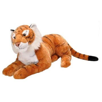 Wild Republic tijger knuffel - pluche - 76 cm, Verzenden, Nieuw