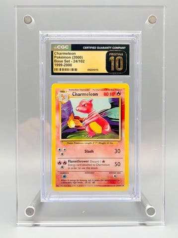 Pokémon Graded card - Charmeleon - CGC Pristine 10 - WOTC -, Nieuw