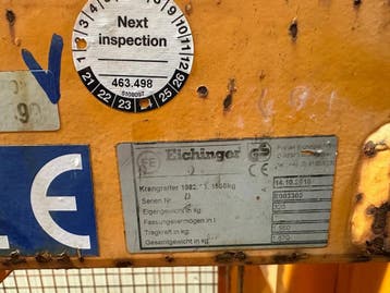 1x beitel, brede beitel 27x80 Wacker Neuson, nieuw origineel, Ophalen of Verzenden, Gebruikt