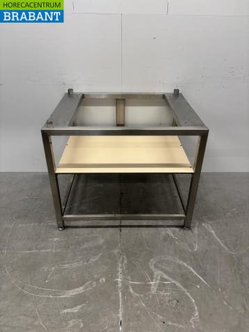 RVS Oven Onderstel 92.5 x 75 x 77 Horeca, Ophalen of Verzenden, Gebruikt