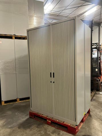 20x Gebruikte Roldeurkast 197 x 120 x 45 cm - Merk Aspa, Gebruikt, 100 tot 150 cm, Verzenden, Metaal